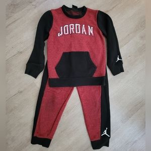Jordan kids sweat jumpsuit set